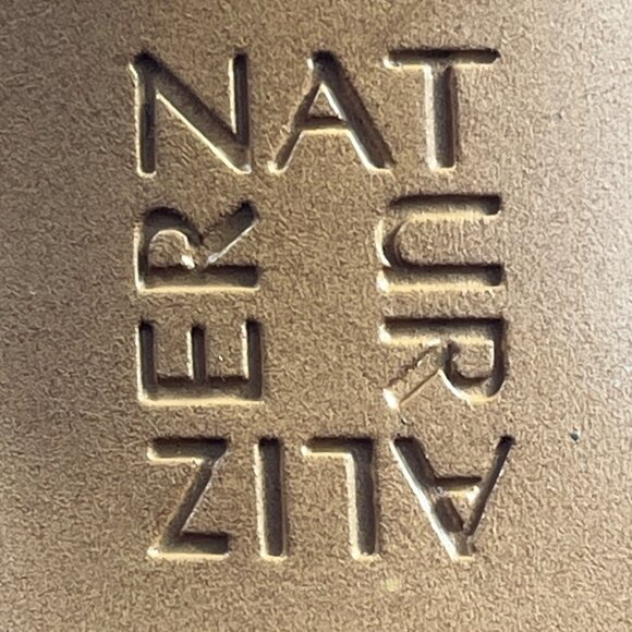 Naturalizer Gold Snake Skin Mallory Ankle Strap Platform Heel Sz 8W - New - Picture 9 of 12